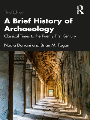 cover image of A Brief History of Archaeology